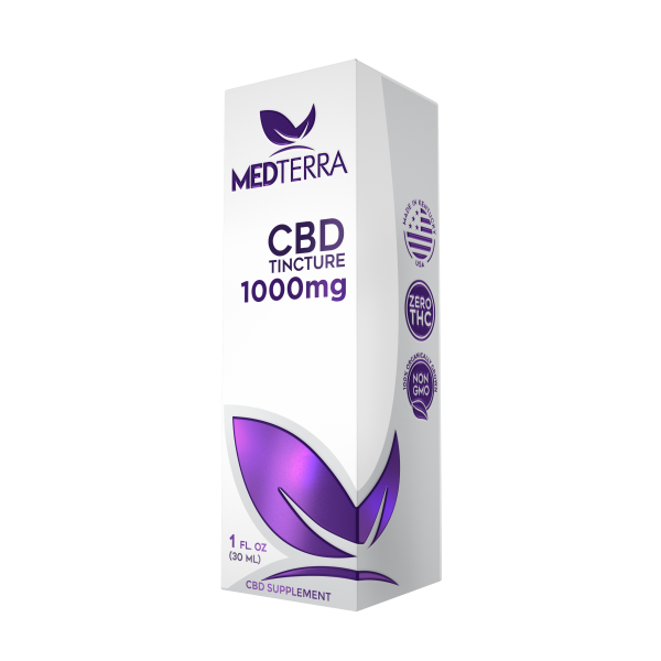 Medterra 1000mg Tincture CBD