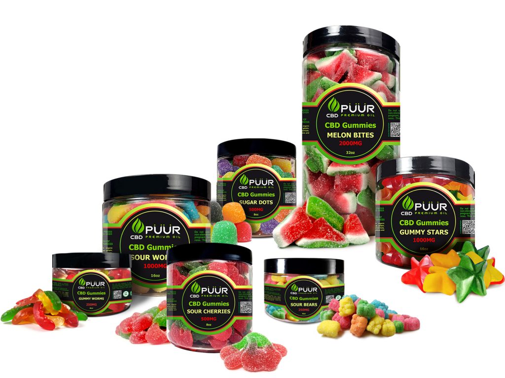 Puur CBD Gummies 1000mg