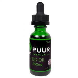 Puur Tincture Oil 550mg