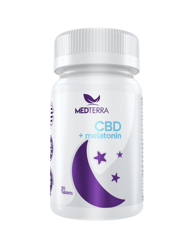 Medterra CBD Melatonin Sleep Tablets